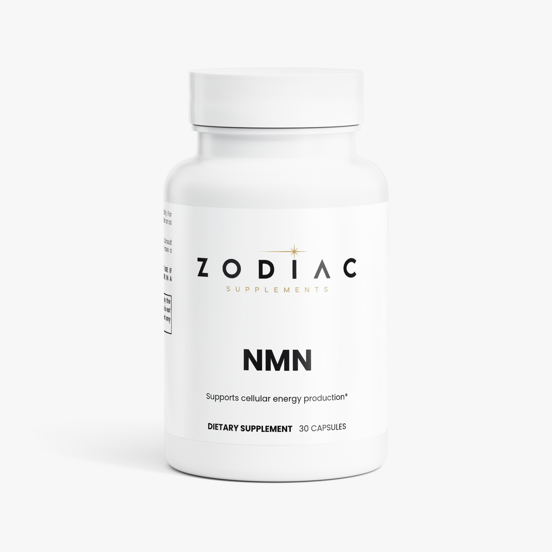 NMN Capsules from Zodiac Supplements for cellular energy production, dietary supplement, 30 capsules