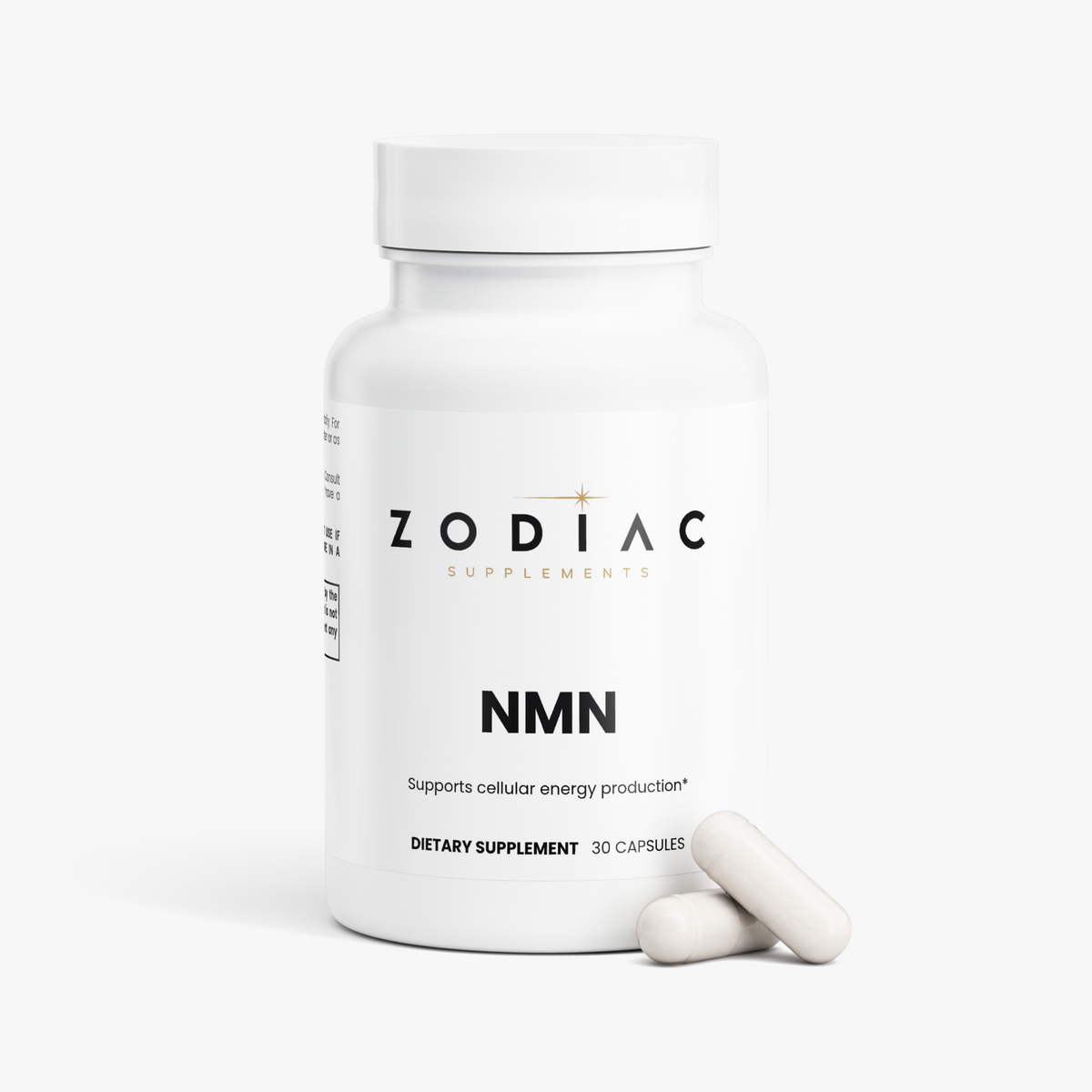 NMN Capsules by Zodiac Supplements for boosting cellular energy production