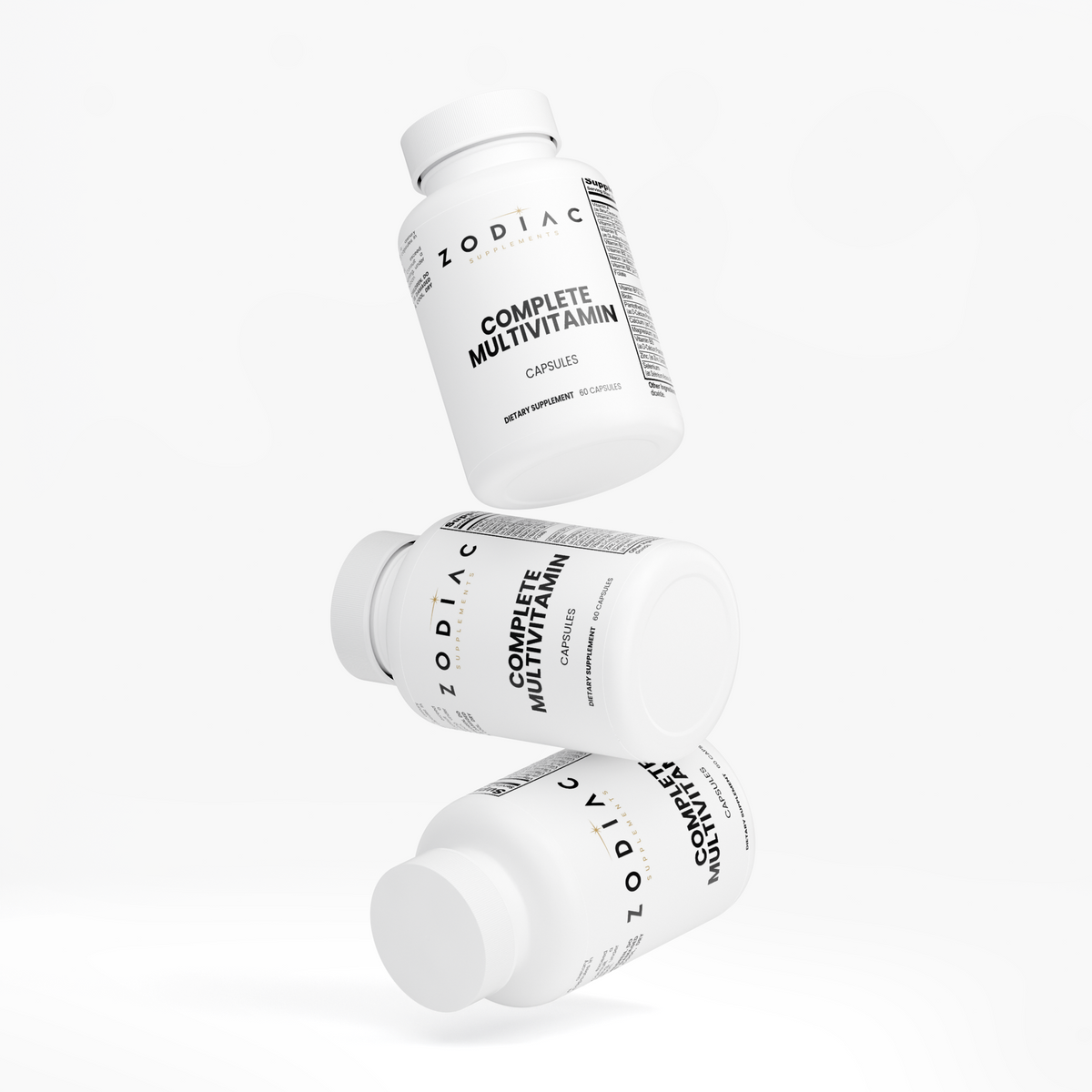 Complete Multivitamin capsules by Zodiac, featuring a quality multivitamin with essential nutrients.