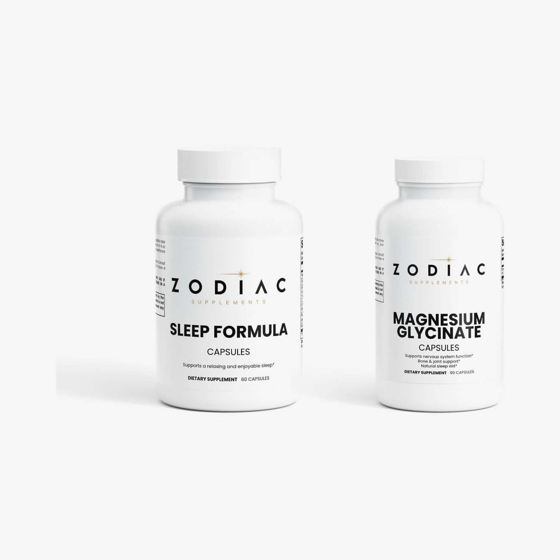 Zodiac Sleep & Recovery Stack: Sleep Formula, Magnesium Glycinate