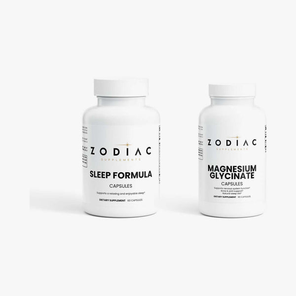 Zodiac Sleep & Recovery Stack: Sleep Formula, Magnesium Glycinate